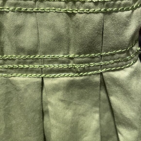 VEUC Liz Claiborne Green Summer Dress - Picture 6 of 6